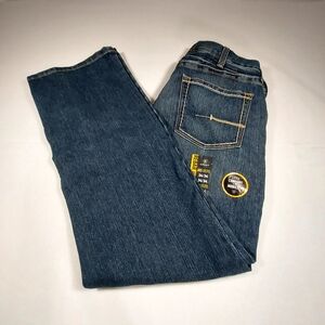 Ariat Men's Rebar M5 34x34 Slim Straight Low Rise NWT Whisker Built To Last